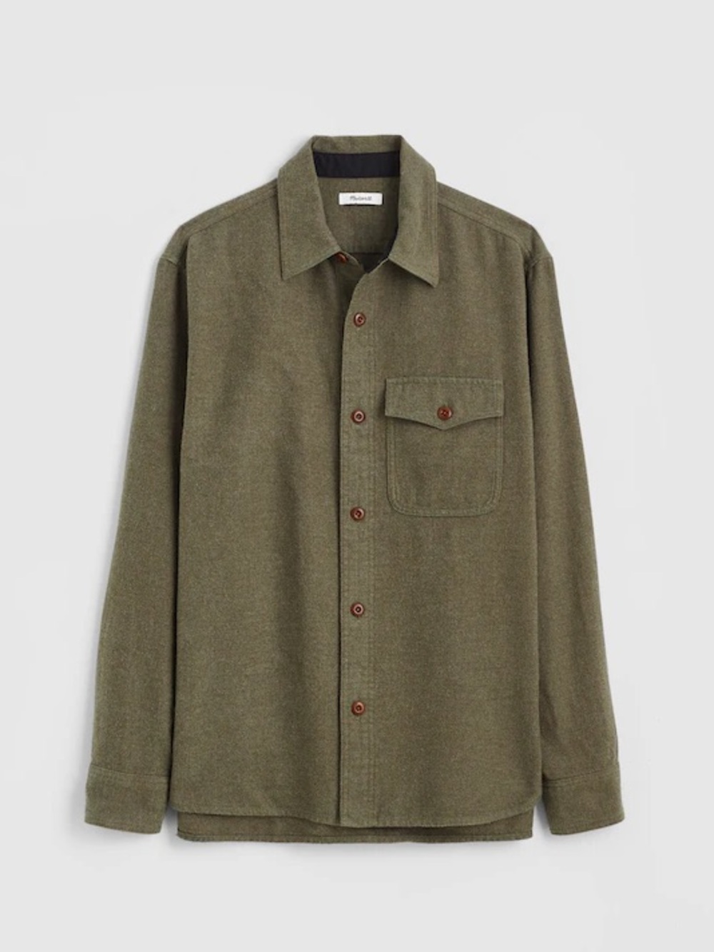Madewell Work Shirt in Herringbone